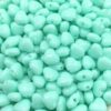 Acryl hartje mat aqua groen 8mm