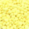 Acryl hartje mat licht geel 8mm