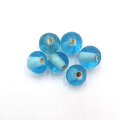 Glaskralen licht turquoise 8mm