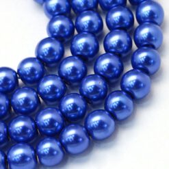 DQ Glasparels 6mm Hollands blauw