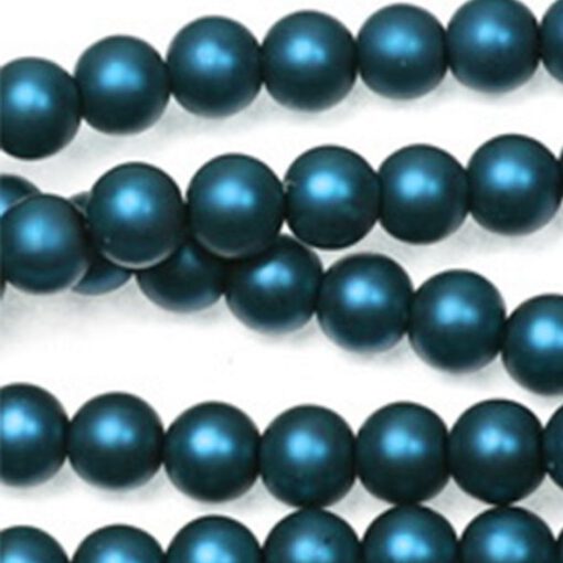 DQ Glasparels 12mm Blauw mat