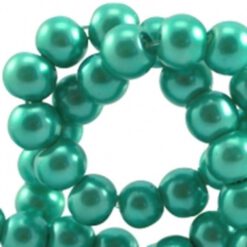 Glasparels 10mm Groen Emerald