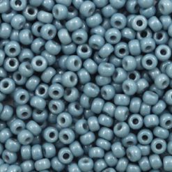 Miyuki rocailles 8/0 Duracoat opaque bayberry blue 8-4482