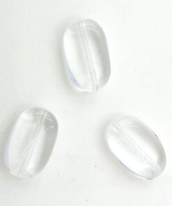 Glaskralen crystal ovaal 9x13mm