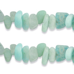 Chips stone kralen amazoniet Mint green