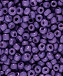 Glaskralen Rocailles 8/0 (3mm) Tillandsia purple