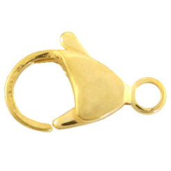 Schitterende karabijnsloten 10mm van Designer Quality Europees DQ kwaliteit. Maat: ca. 5x10mm
