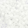 Miyuki kralen delica's 8/0 Opaque white DBL-200