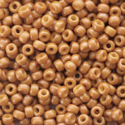 Miyuki rocailles 8/0 Duracoat opaque cedar brown 8-4457
