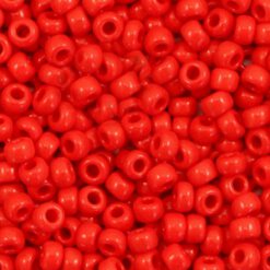 Miyuki rocailles 8/0 Opaque red 8-408