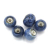 Keramiek kralen 10mm blauw