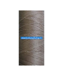 Braziliaans polyester waxkoord Beige 0.5mm