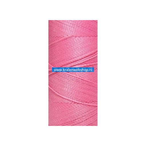 braziliaans-polyester-waxkoBraziliaans polyester waxkoord Roze 0.5mm (per meter)
