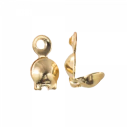 Kalotje (8 x 4mm) Goud