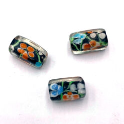 Glaskralen Italian style 9x15mm