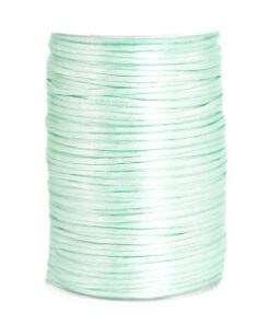Satijn draad 1.5mm Mint groen