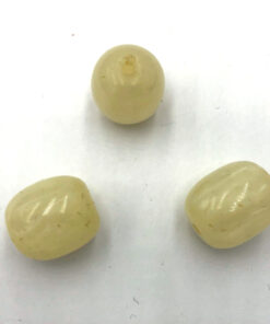 Acryl Kralen rondell 15x14mm melkwit creme