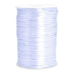 Satijn draad 1.5mm Soft lavender purple