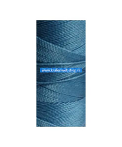 Braziliaans polyester waxkoord Jeans blauw 0.5mm
