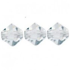 Top Facet kralen rond 4mm Crystal