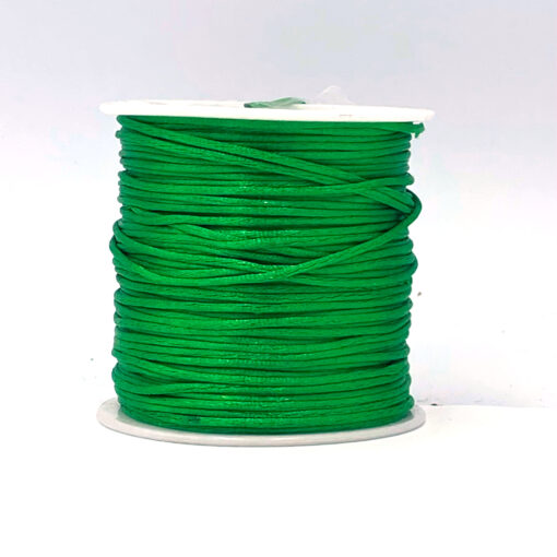 Satijn draad 1.5mm groen