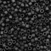 Miyuki kralen delica's 11/0 Opaque matte black DB-310