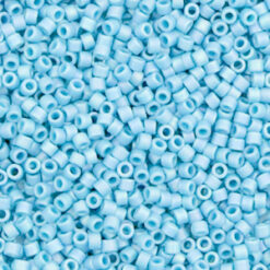 Miyuki kralen delica's 11/0 Opaque turquoise blue DB-725