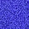 Miyuki kralen delica's 11/0 Opaque matte cyan blue DB-1588