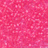 Miyuki kralen delica's 11/0 Transparent dyed bubble gum pink DB-1308