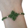 Micro macrame armband