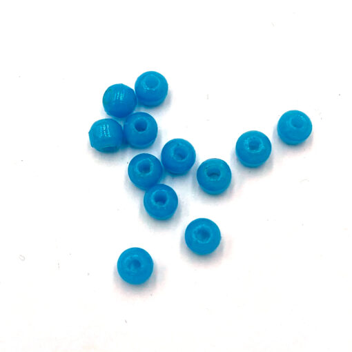 Glaskralen Turquoise 4mm (10 stuks)