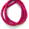 Acryl kralen disc 4-5mm fuchsia