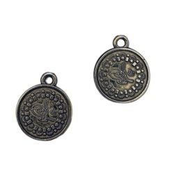 Metallook munt 21mm