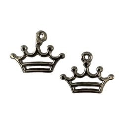 Metallook bedel kroon 18x14mm