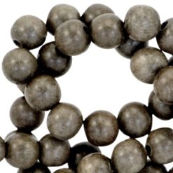 Houten Kralen greywood 12mm