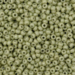 Miyuki rocailles 11/0 Duracoat opaque cactus green 11-4474