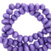 Houten kralen rond 8mm Light purple