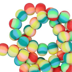 Polymeer kraal 6mm Multicolour