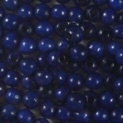Houten Kralen Navy 10mm