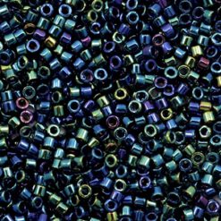 Miyuki kralen delica's 11/0 Metallic iris dark blue