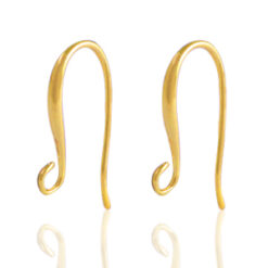 Onderdelen DQ metaal oorbellen / oorhangers Goud (nikkelvrij)
