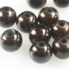 Miracle 3D kralen 8mm donkerbruin