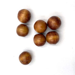 Houten Kralen bruin 12mm