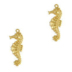 Roestvrij stalen (RVS) Stainless steel bedel zeepaard Gold