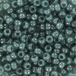 Miyuki rocailles 8/0 Ceylon translucent eucalyptus blue 8-2376