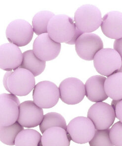 8mm acryl kralen French pink