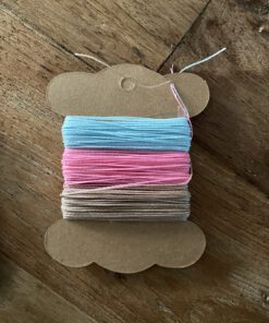 linhasitha polyester waxkoord