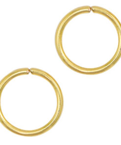 RVS buigring 7mm Goud (1.1mm)