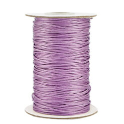 Macramé draad gevlochten 1mm Sheer lilac
