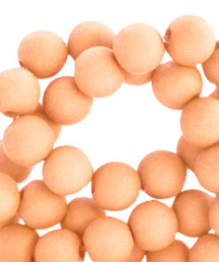 4mm acryl kralen Summer orange